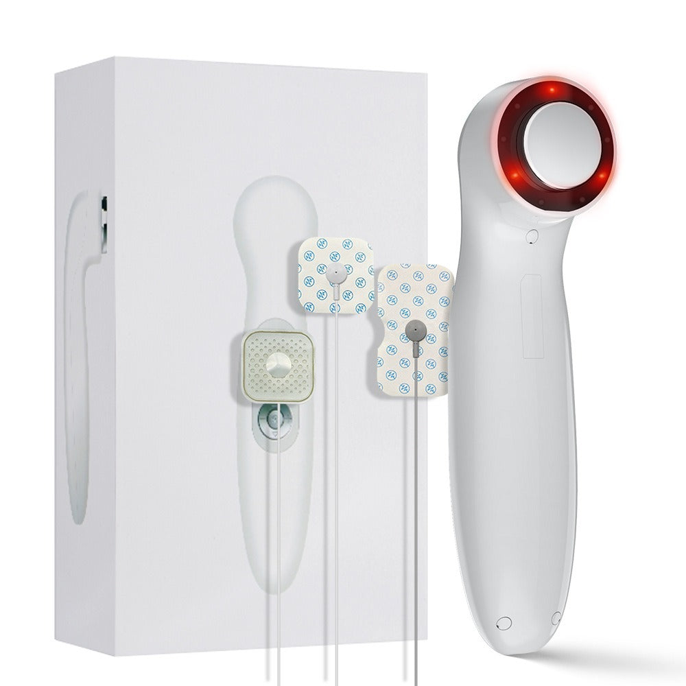 Red-light Ultrasonic Electrostimulation Device