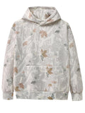 Ogfao Womens Camo Maple Leaf Hoodie Oversized Lightweight Printed Fleece Hooded Sweatshirt with Pocket