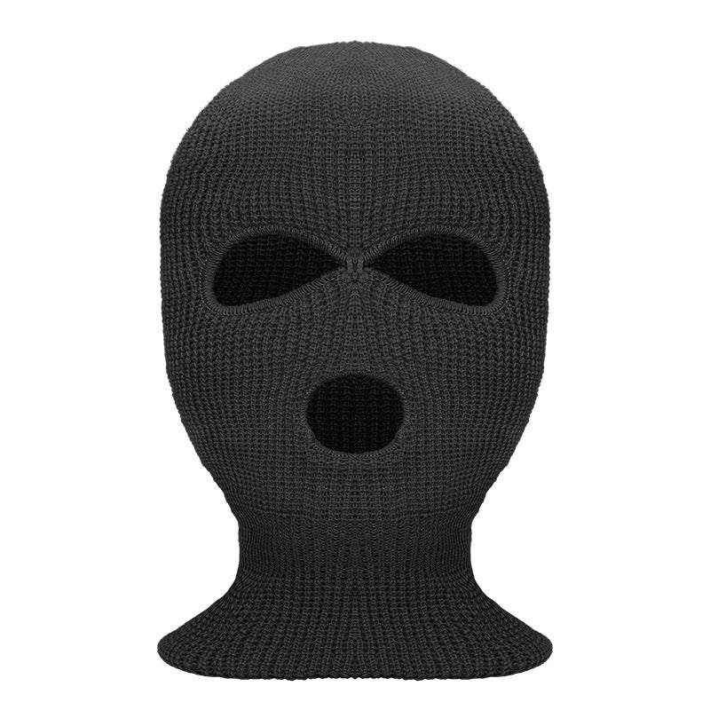 2018 Winter Windproof Cycling Knitted Face Mask Hood