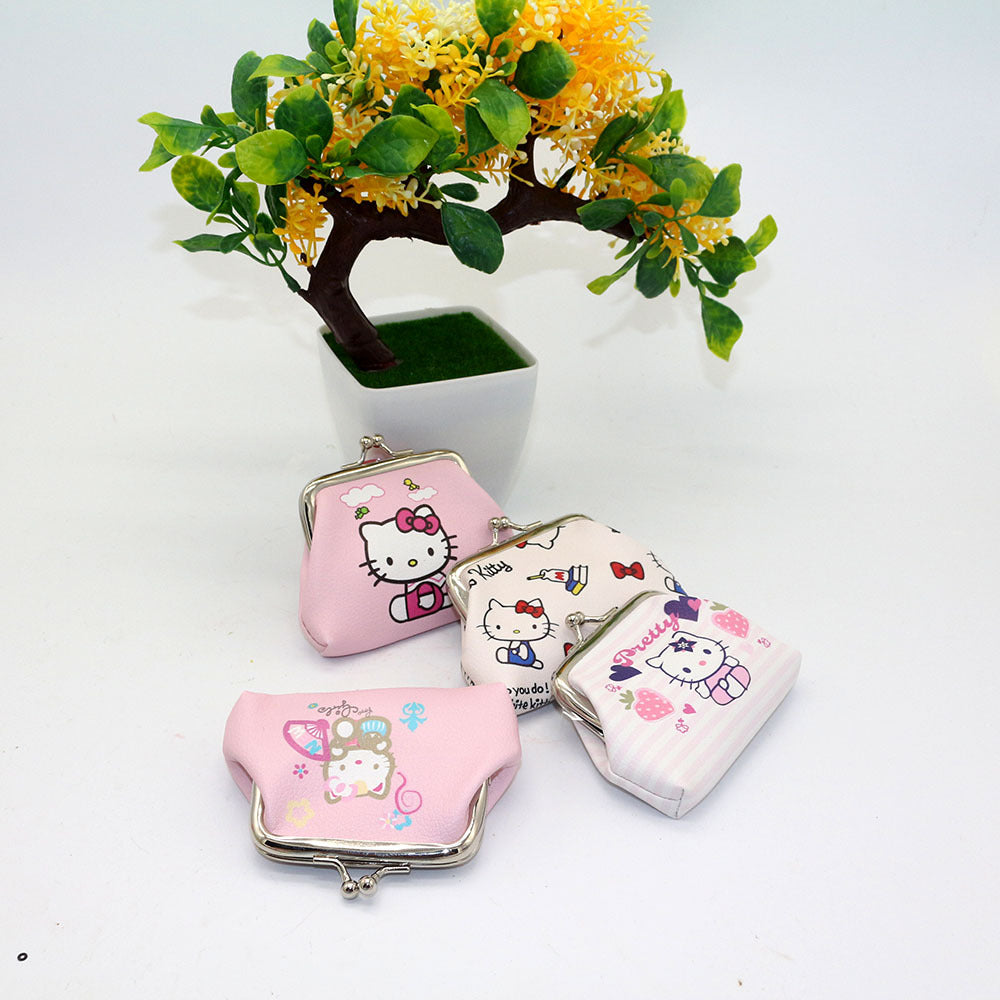 Hello Kitty Cartoon Coin Pouch and My Melody Wallet