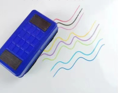 Black Magnetic Erasable Whiteboard Markers (Custom Logo)