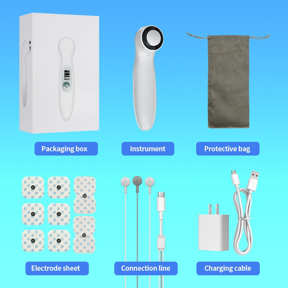 Red-light Ultrasonic Electrostimulation Device