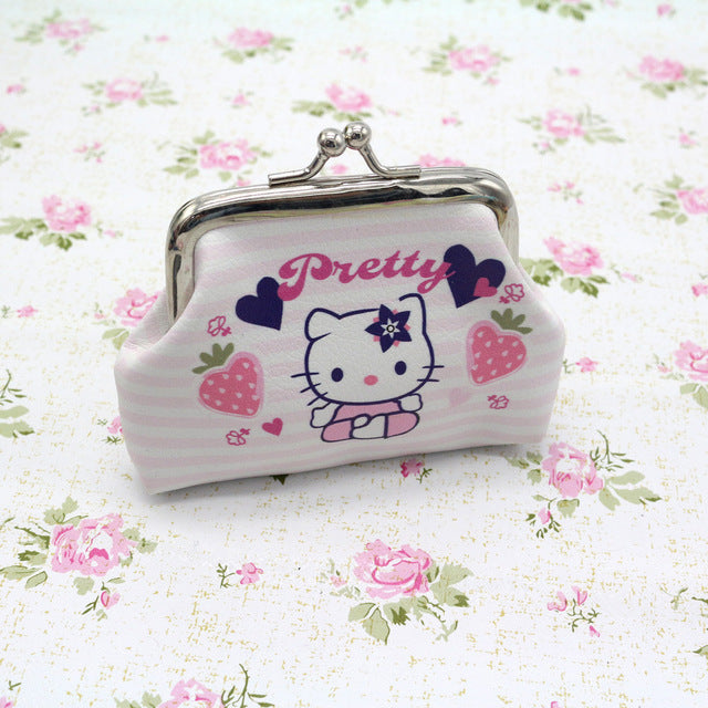 Hello Kitty Cartoon Coin Pouch and My Melody Wallet