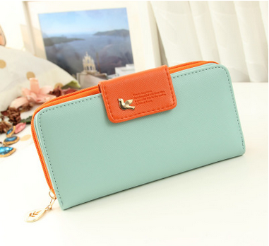 Korean Style Long Wallet for Women, Large Capacity Clutch