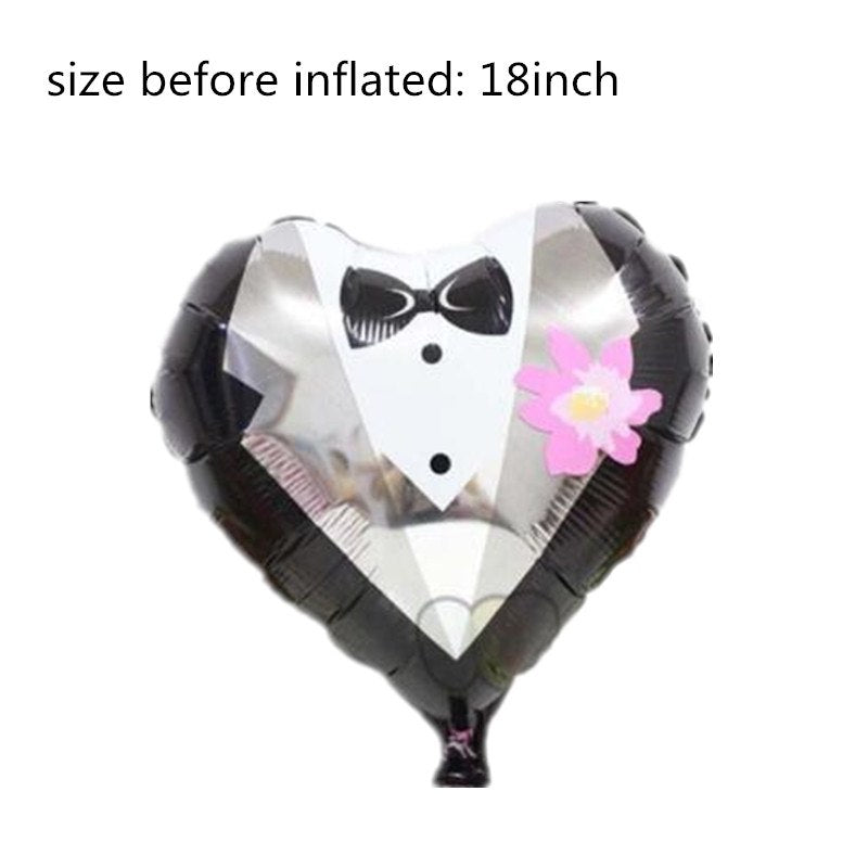 18-Inch Heart-Shaped Aluminum Foil Balloon