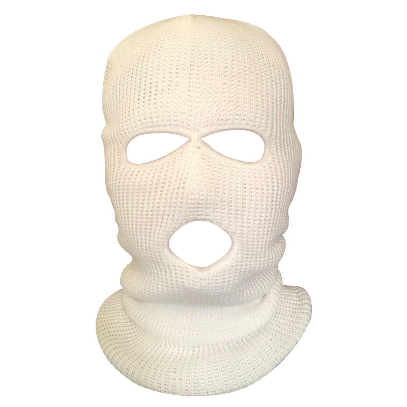 2018 Winter Windproof Cycling Knitted Face Mask Hood