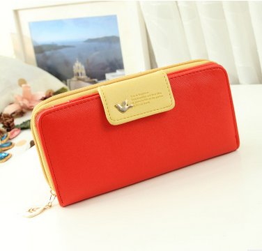 Korean Style Long Wallet for Women, Large Capacity Clutch