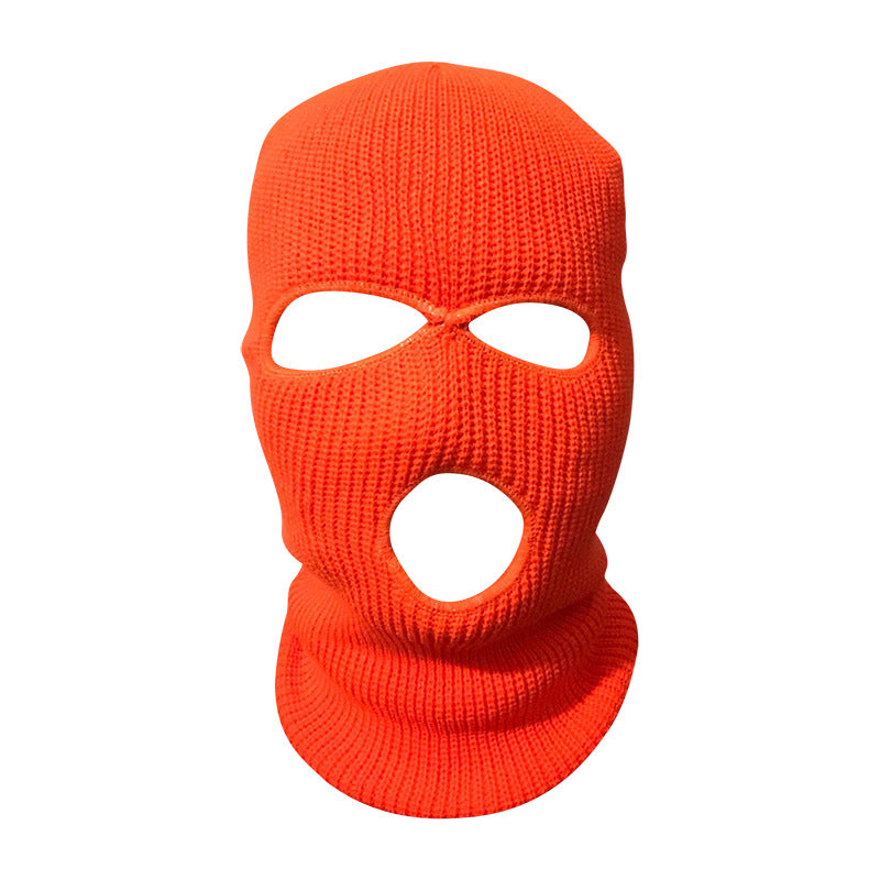 2018 Winter Windproof Cycling Knitted Face Mask Hood