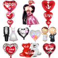 18-Inch Heart-Shaped Aluminum Foil Balloon