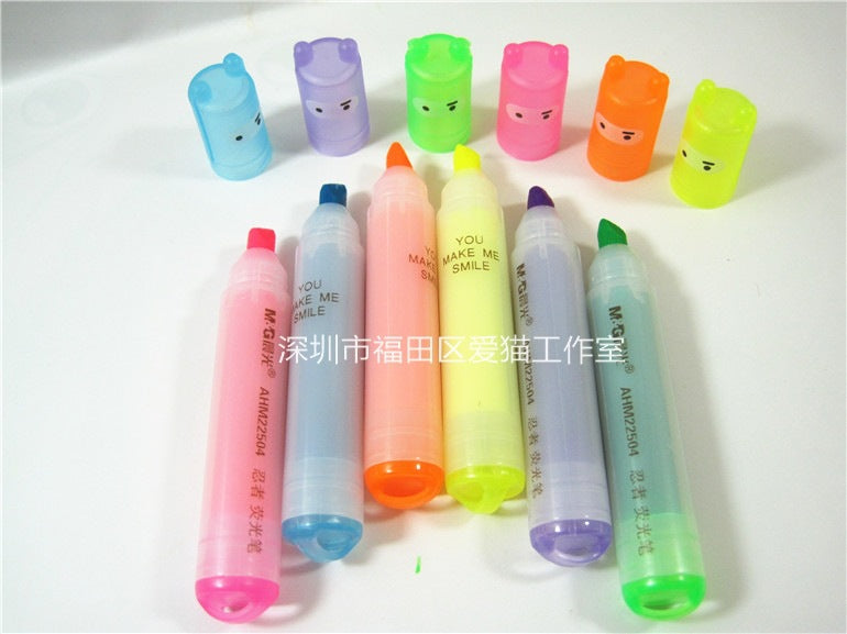 Morning Glow Highlighter Set for Students (6 Pack)