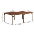 Original Outdoor Wooden Gazebo
