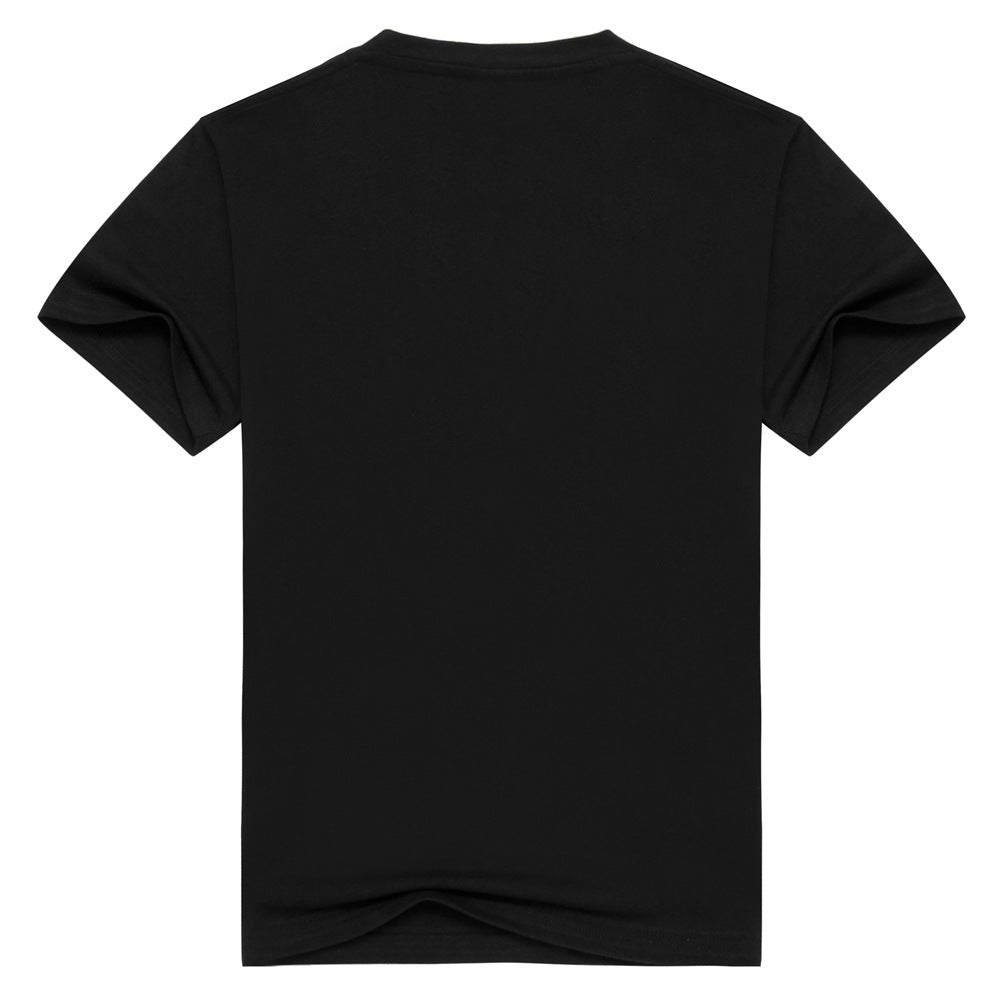 Creative Short Sleeve Men's T-Shirt - Guns N' Roses Design