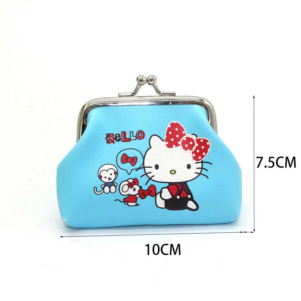 Hello Kitty Cartoon Coin Pouch and My Melody Wallet