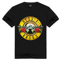 Creative Short Sleeve Men's T-Shirt - Guns N' Roses Design