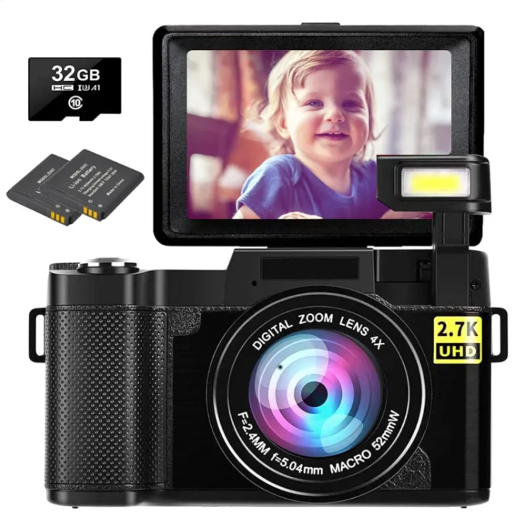 HD 27K With Flip HD Screen R2S Digital Camera