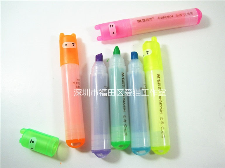 Morning Glow Highlighter Set for Students (6 Pack)